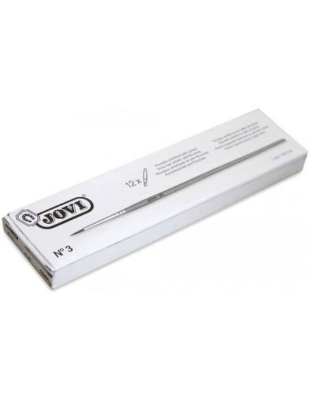 C 12 PINCEL ESCOLAR REDONDO Nº3 SERIE 818 JOVI